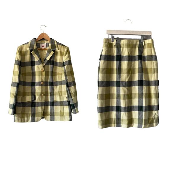 Mondi By Escada Wool Skirt Suit - Picture 1 of 10